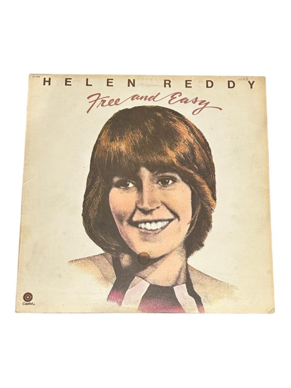 Vintage Helen Reddy Vinyl LP Free And Easy 1974 Capitol Pop Rock Black Canada